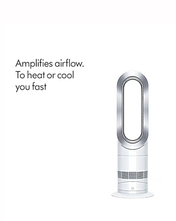 Dyson AM09 - Hot + Cool Tower Fan heater, White