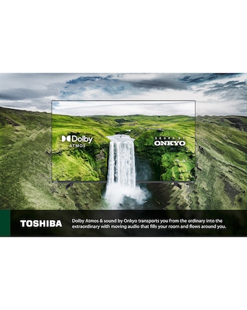 Toshiba Fire 65QF5D53DB 65in Smart 4K UHD HDR QLED TV