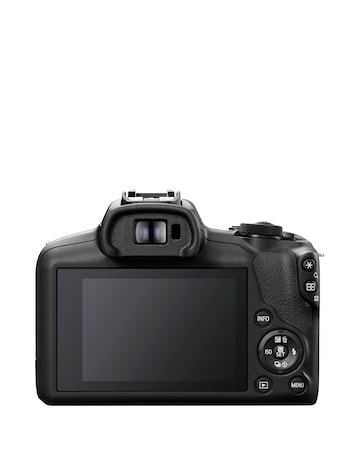 Canon EOS R100 APS-C Mirrorless Camera inc 128GB SD Card & Kit - Black