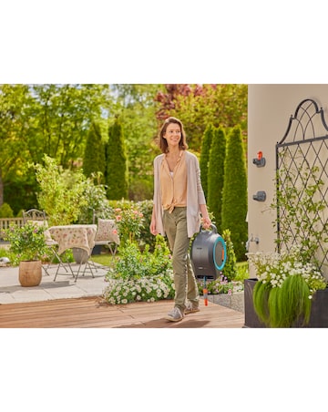 Gardena Wall-Mounted Dual Hose Box 25m