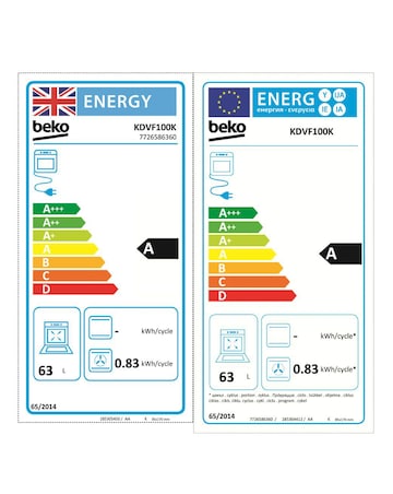 Beko KDVF100K 100cm Dual Fuel Range Cooker - Black