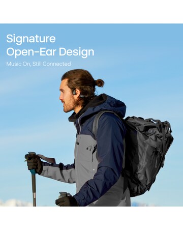 Shokz OpenRun Pro 2 Wireless Bluetooth Headphones - Black