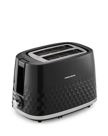 Morphy Richards 220031 Hive 2 Slice Black Toaster