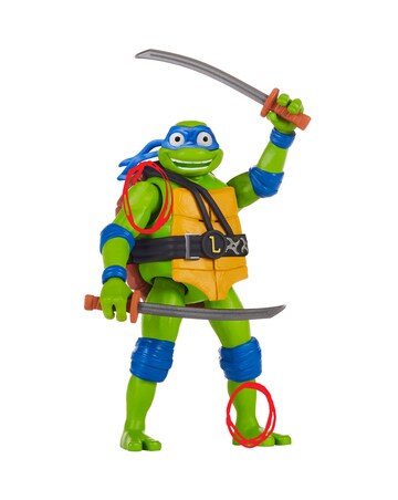 Teenage Mutant Ninja Turtles: Mutant Mayhem Shouts Figure - Leonardo