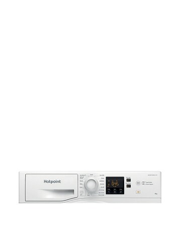 Hotpoint Anti-Stain NSWM 846 W UK 8kg 1400rpm Washing Machine White + Install