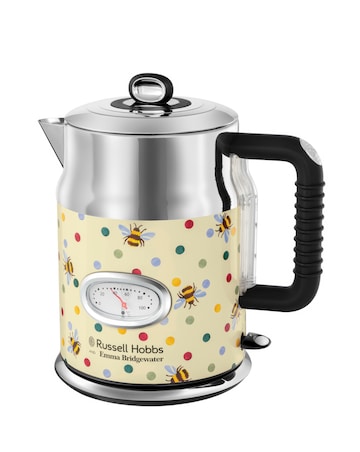 Emma Bridgewater 27240 Bumblebee and Polka Dot Stainless Steel Kettle