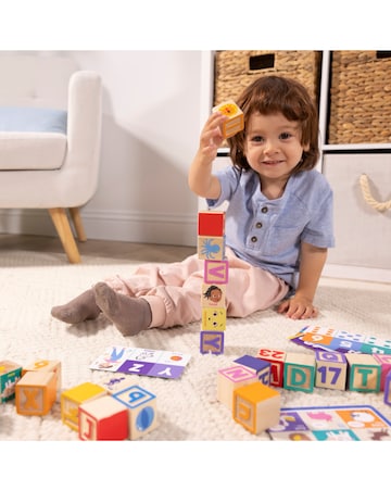 Melissa & Doug x Ms. Rachel Wooden Learning Blocks