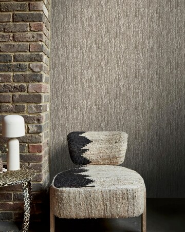 Abigail Ahern Heirloom Knit Greige Wallpaper