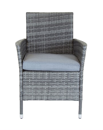 Charles Bentley 6 Seater Round Rattan Dining Set