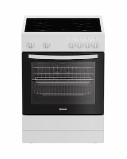 Indesit I6V3KMW/UK 60cm Electric Single Oven with Ceramic Hob - White Install