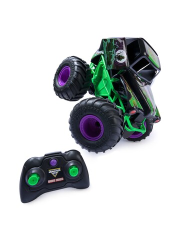 Monster Jam 1:15 Remote Control Smash & Bash Grave Digger Monster Truck