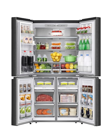 Hisense RQ758N4SWFE American Fridge Freezer