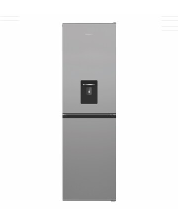 Hotpoint HPKH1261WS4UK 50/50 Fridge Freezer With Water Dispenser - Silver