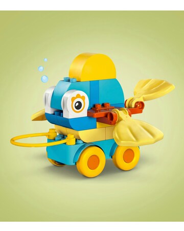 LEGO DUPLO Town 3in1 Animals on Wheels Building Toy for Imaginative Play 10448