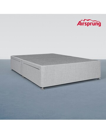 Airsprung Fabric Divan Base with 4 Drawers