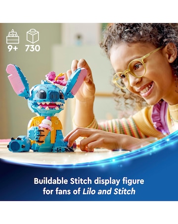 LEGO Disney Stitch Buildable Kids Toy Playset 43249