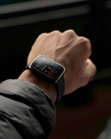 Sekonda Motion Plus Smart Watch - Black Alloy Case & Stainless Steel Bracelet