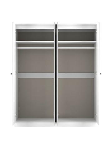 Richmond Ready Assembled 4 Door Wardrobe