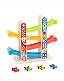 Tooky Toy Wooden Sliding Tower