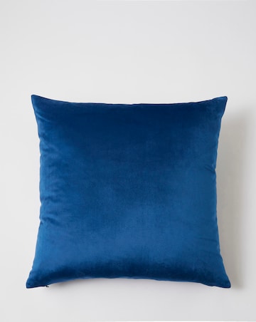 Embroidered Star Merry Christmas Cushion