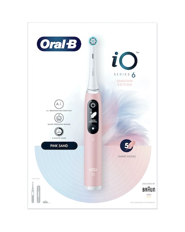 Oral-B iO6 Pink Sand Electric Toothbrush