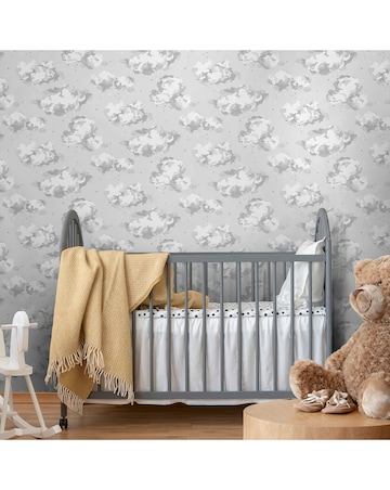 Cath Kidston Silver Linings Neutral Wallpaper