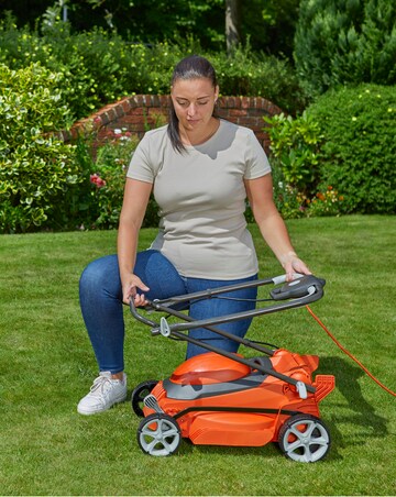 Flymo EasiStore 340R Corded Rotary Lawnmower