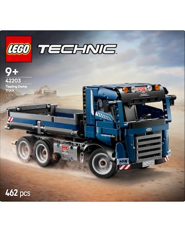 LEGO Technic Tipping Dump Truck Construction Toy Set 42203