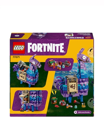 LEGO Fortnite Supply Llama Video Game Toy and Play and Display Figure 77071