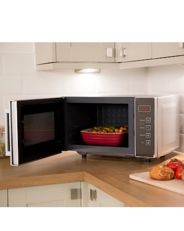 Russell Hobbs RHEM2301S 23Litre Digital Flatbed Easi-Microwave - Silver