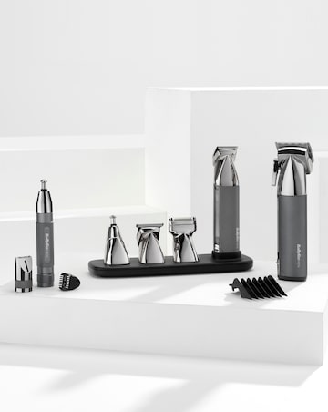 BaByliss 7066U Super-X Metal Series Nose, Ear and Eyebrow Trimmer