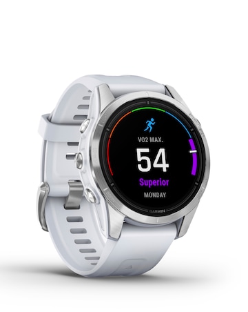 Garmin Epix Pro (Gen 2) 42mm Smart Watch - Silver with Whitestone Band