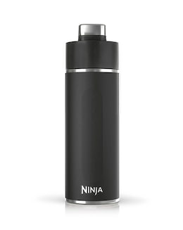 Ninja Thirsti Carbonated 20oz Bottle with Carbonation Lid in Black