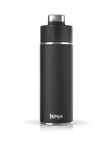 Ninja Thirsti Carbonated 20oz Bottle with Carbonation Lid in Black