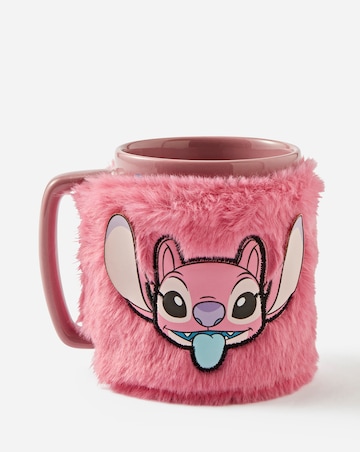 Lilo & Stitch Angel Face Fuzzy Mug