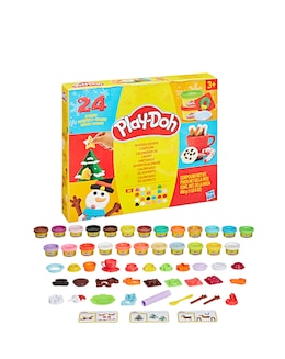 Play-Doh Holiday Advent Calendar, 24 Days of Surprise Toys for Kids 3+