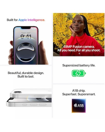 Apple iPhone 16e 256GB - Black