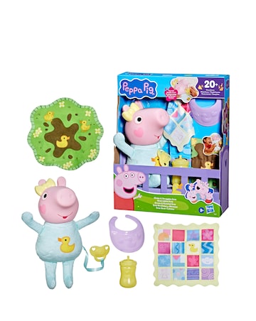 Peppa Pig Interactive Oinks & Snuggles Baby Evie Doll