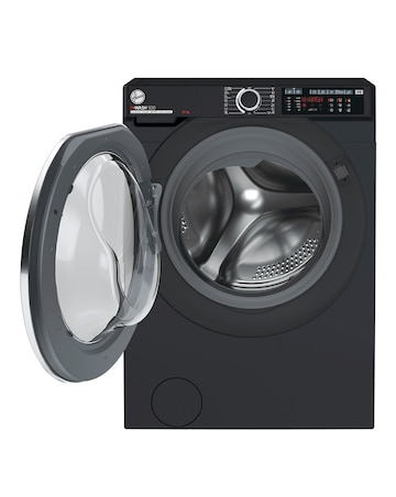 Hoover H-WASH 500 HW412AMBCB 12kg Washing Machine, 1400 spin, A rated, Black