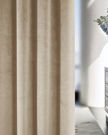 Oxford 100% Blackout Pencil Pleat Velvet Curtain