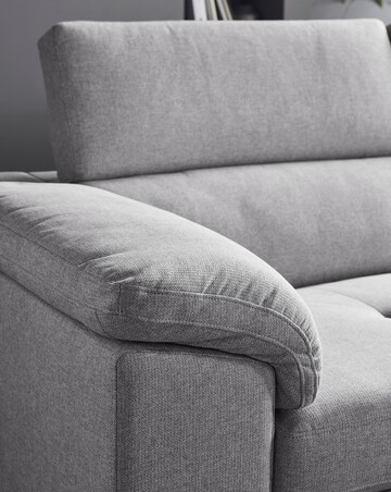 Ripley 3 Seater Sofa with Adjustable Headrest