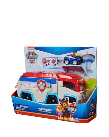 PAW Patrol Pup Squad Patroller with Chase Squad Racer Set