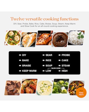 Good Food GF16012 12-in-1 Cast Iron Multi-Cooker