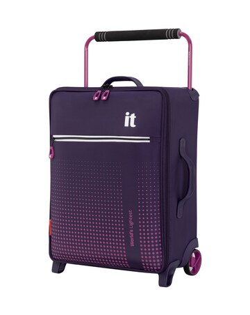 IT Luggage 'World's Lightest' Vitalize Cabin Suitcase - Gothic Grape