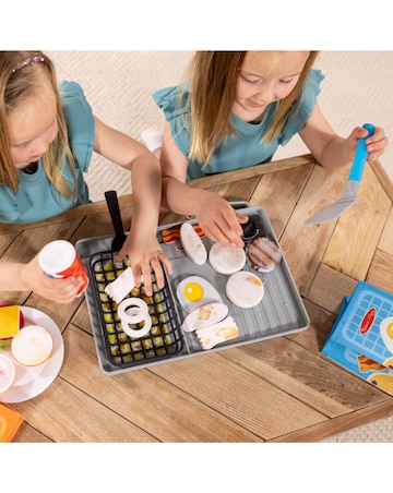 Melissa & Doug Flip & Fry Grill Play Set with Colour Changing Water