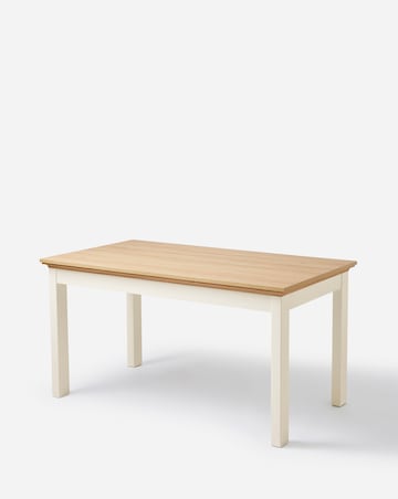 Julipa Ashford Table with 4 Ava Faux Leather Chairs