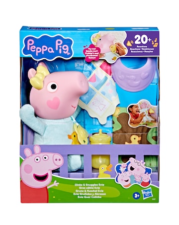 Peppa Pig Interactive Oinks & Snuggles Baby Evie Doll