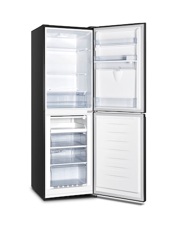 Fridgemaster MC55240DEB Fridge Freezer with Water Dispenser- E Rated