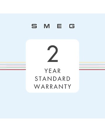 Smeg TSF01 2 Slice White Toaster