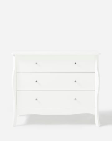 Julipa Meline 3 Drawer Chest of Drawers